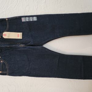 Levi's Blue Slim Straight Jeans Classic Fit